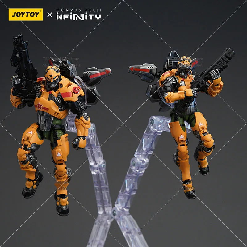 JOYTOY&INFINITY 1/18 Scale Yu Jing Special Action Team Tiger/Black Ops Tiger Soldier 17cm 10.5cm Female Male  Action Figure