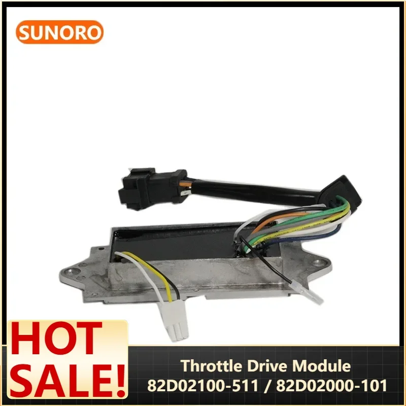 7-Line Throttle Drive Module 82D02100-511 / 82D02000-101 – 24 V Motor Control for E320C Excavators, Plug-and-Play