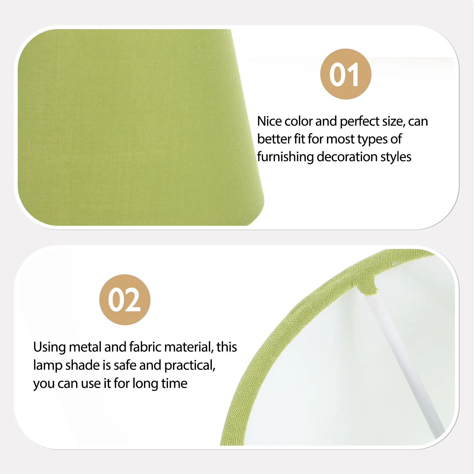 

Small Linen Lampshade Retro Style Cloth Lamp Shade for E14 Socket Pendant Wall Desk Lamp Vintage Light Accessories