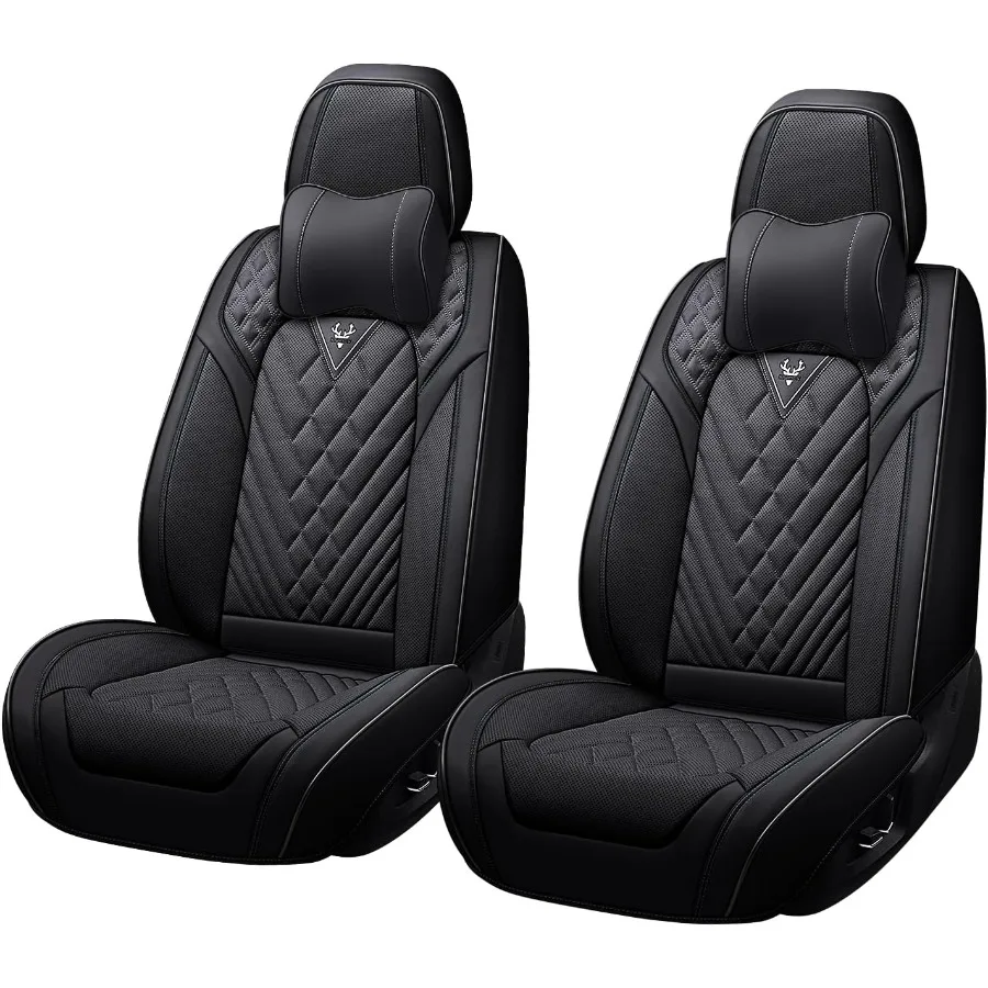 

Car Seat Cover for Dodge Charger 20062023 Premium Nappa Leather Breathable Waterproof Sports Seat Cover Easy to Install Automot