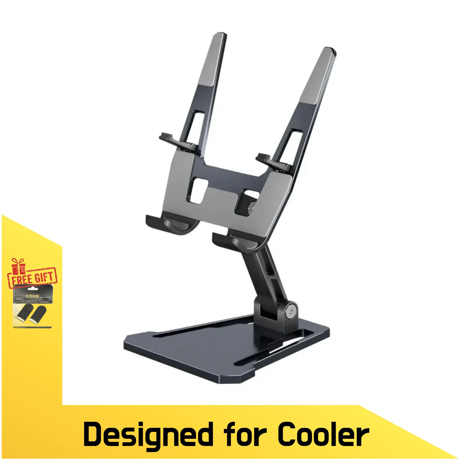 Suporte multifuncional para celular para refrigerador de telefone, suporte dobrável/ajustável para jogos e esportes
