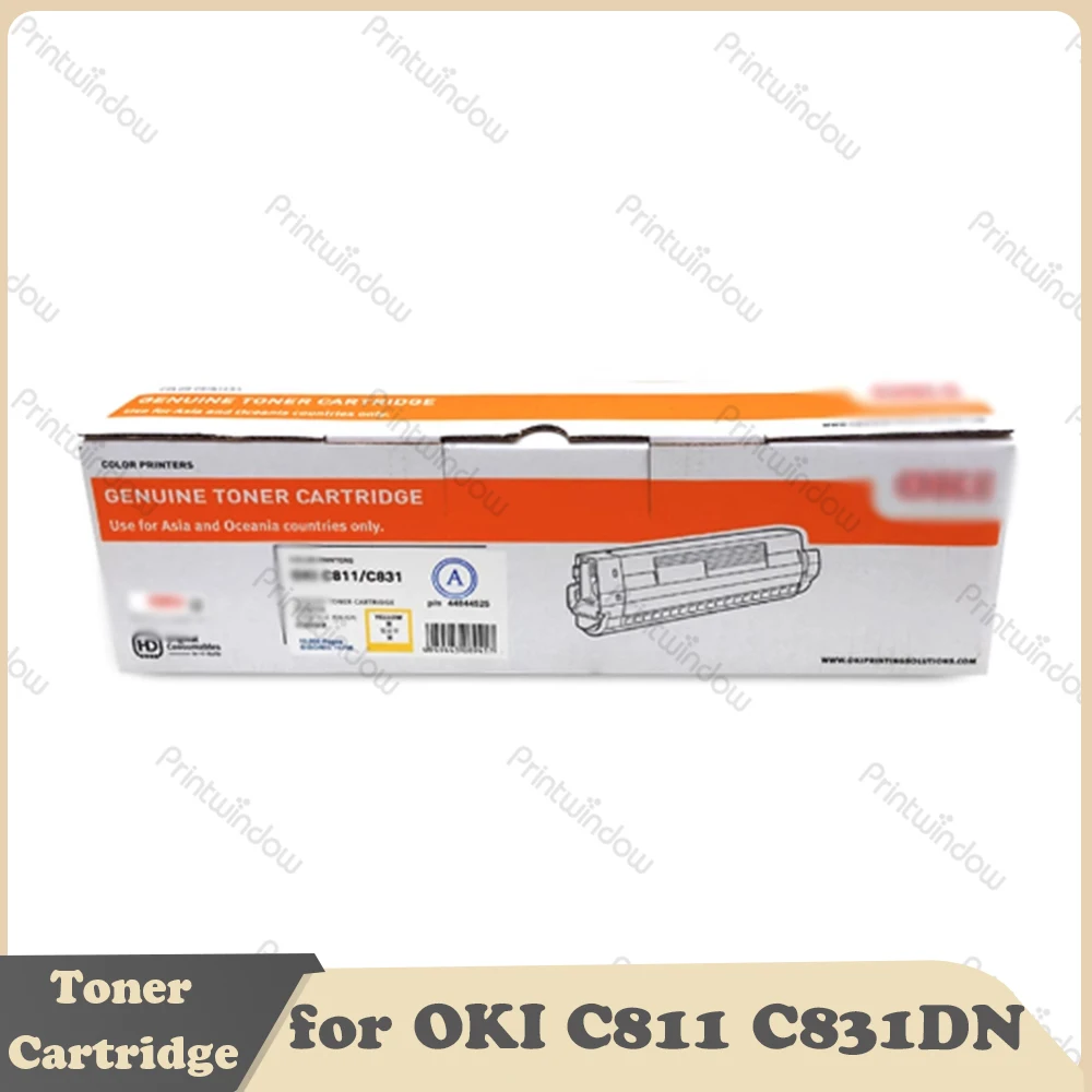 

Original C/M/Y/K Toner Cartridge for OKI C811 C831DN 44844528/44844527/44844526/44844525