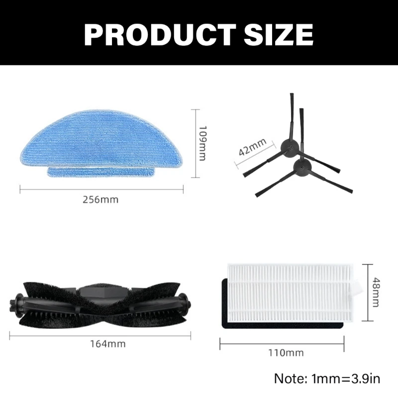 Для робота-пылесоса Tikom L9000 основная боковая щетка HEPA-фильтр швабра A0NC