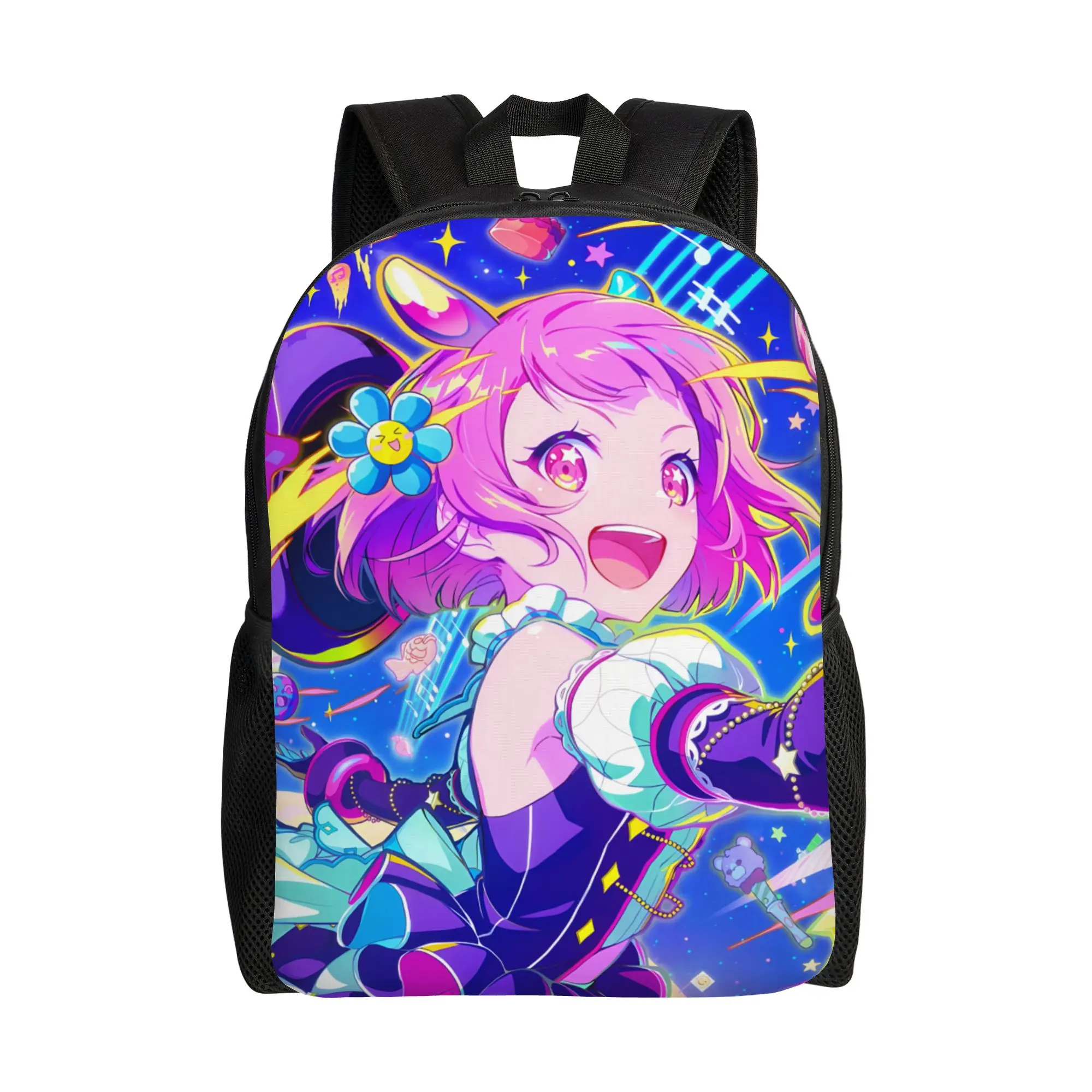 Otori Emus Project Sekai PJSK Anime Kawaii Backpack for Men Women Cool High School Work Daypack  Laptop Computer Shoulder Bag