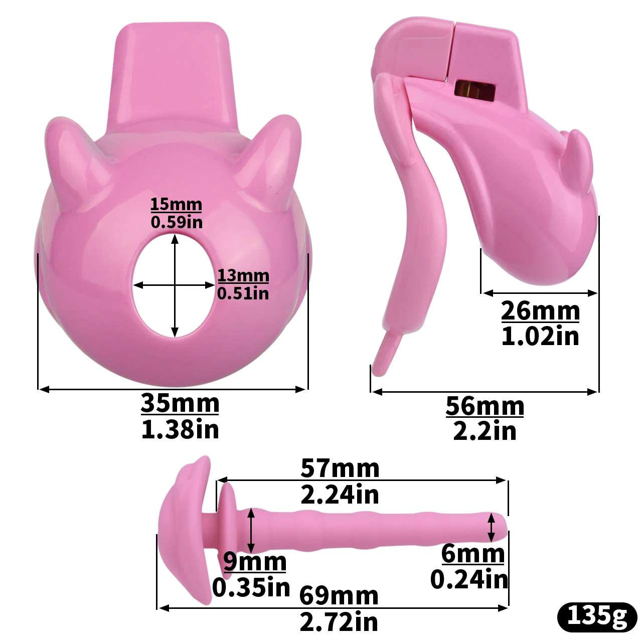 ANOSX ABS Chastity Cage Dengan Imitasi Klitoris Silikon Kateter Plug Penis Ring Cock Lock Cockring BDSM Mainan Seks Untuk Pria