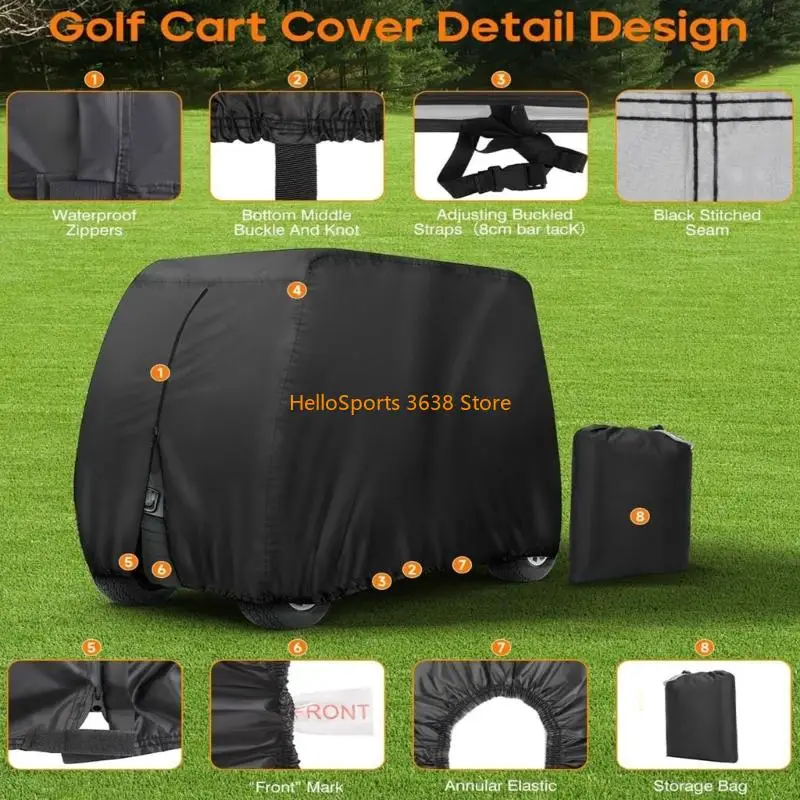 

A52F Golf Bag Cover с застежкой для застежки для гольфа для гольф