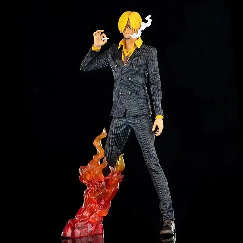 33 centimetri di Un Pezzo Anime GK Vinsmoke Sanji Action Figure PVC Modello Decorazione Da Scrivania Ornamenti Per Bambini Per Adulti Da Collezione Hobby Giocattolo Regali