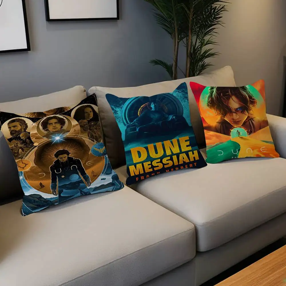 الكثبان الرملية الجزء 2 2024 الخيال العلمي فيلم غرزة محظوظ التنين وسادة غطاء أريكة غطاء غرفة المنزل الديكور الأطفال هدية #4