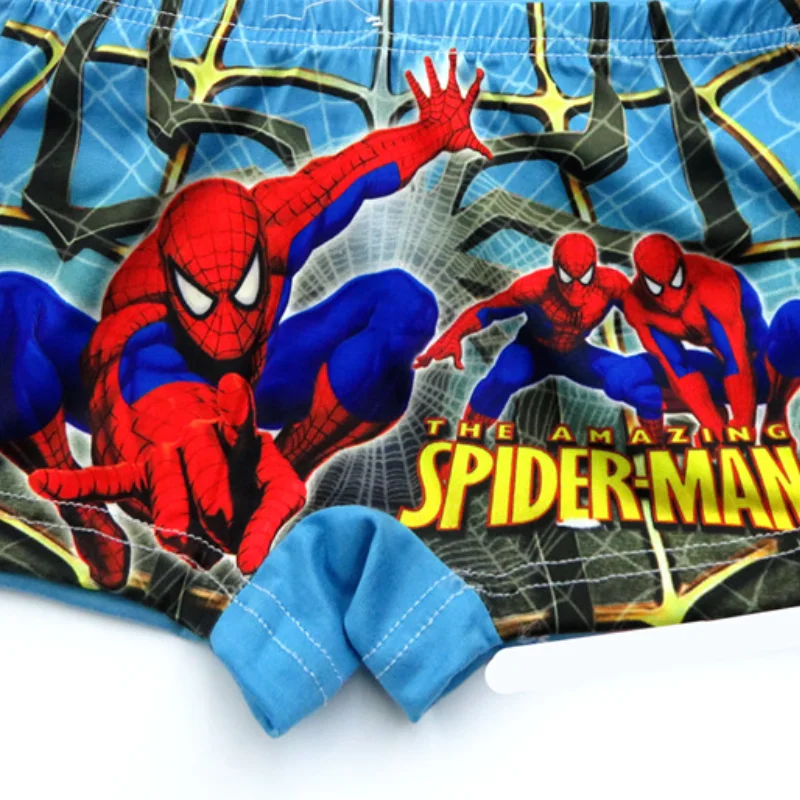 Children Spider-Man Boxer Brief Underwear with 3 Print Choices Cartoon Random Colour Multipacks Super Hero Panties image 5