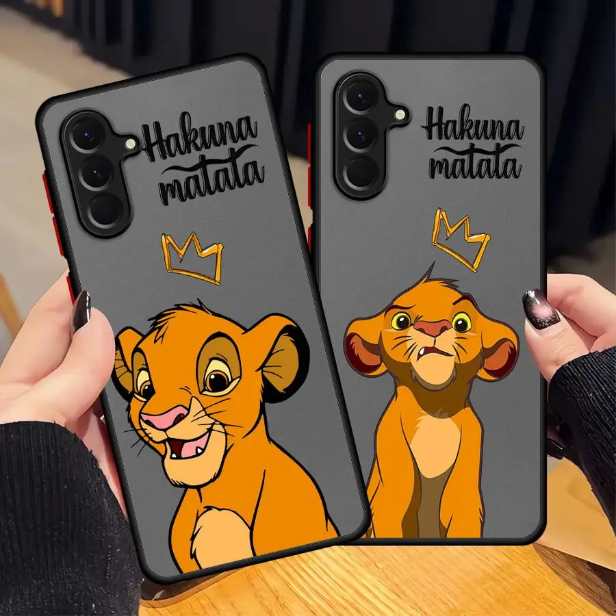 Lion King Soft Cover Case for Samsung Galaxy A22 A72 A56 A31 A21 A23 A52 A71 A25 A26 A32 A73 A36 #2