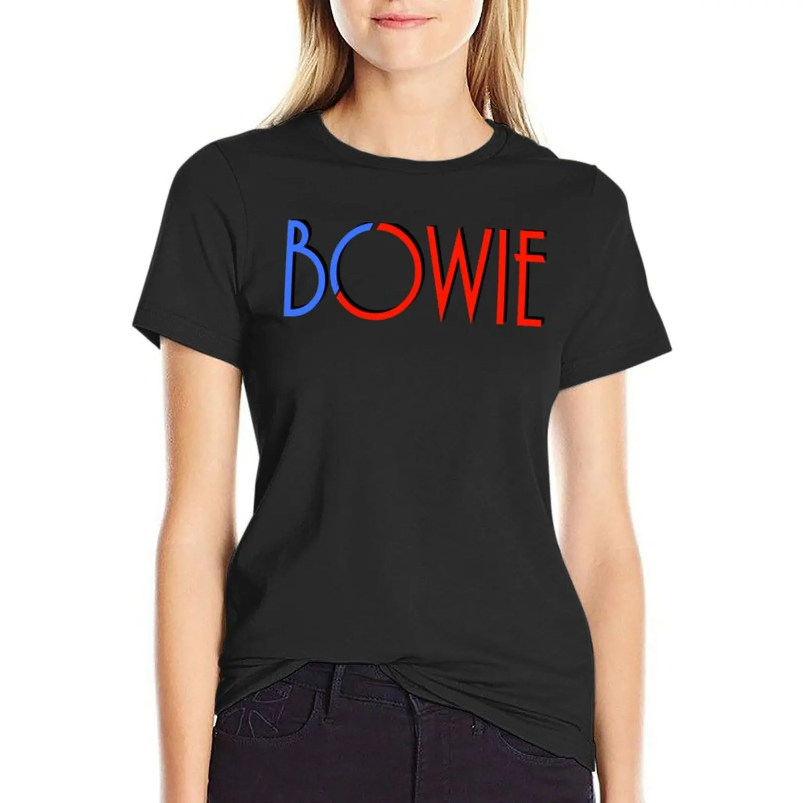 BOWIE T-Shirt sublime plus size tops cute clothes tshirts woman