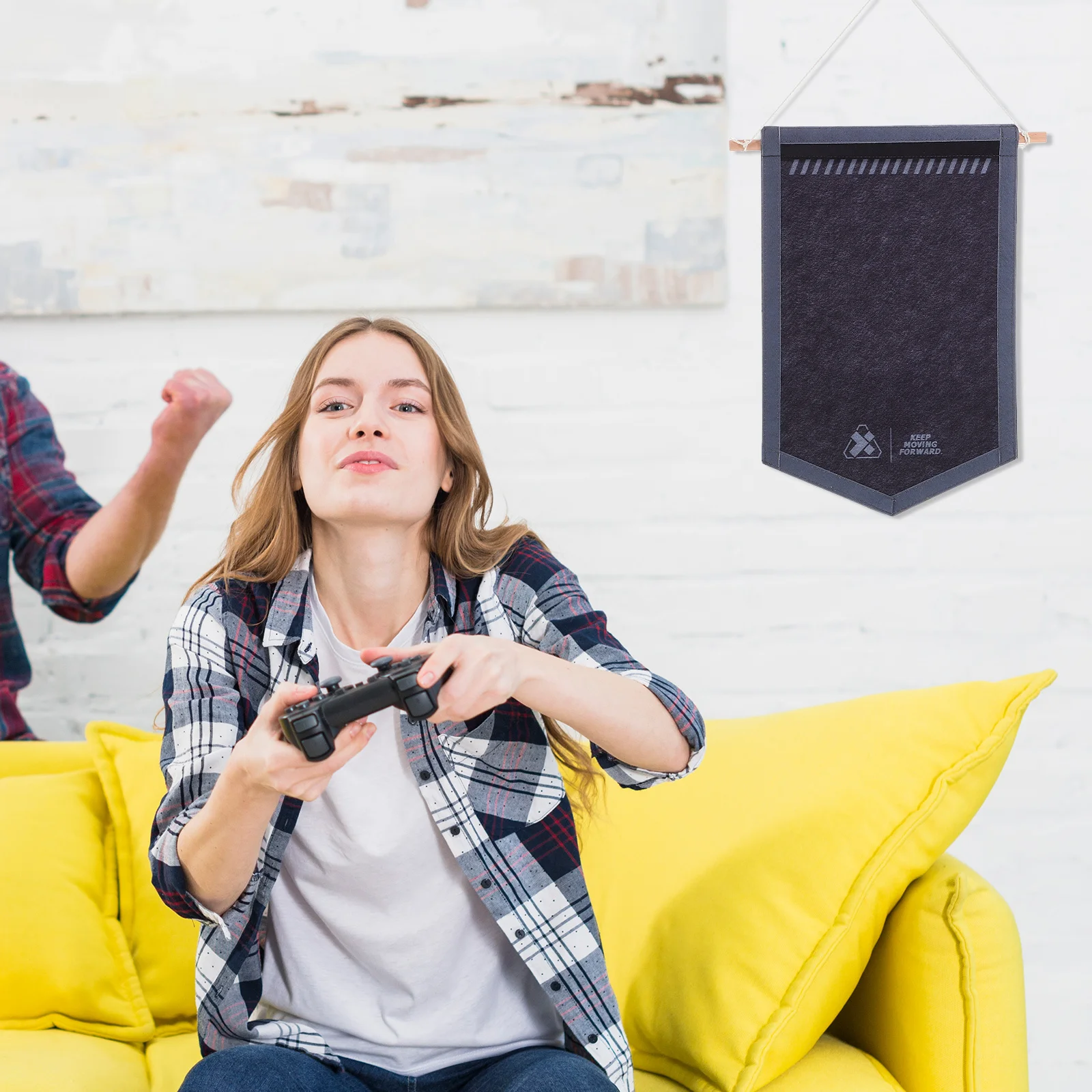 

Hanging Brooch Display Holder Pin Wall Organizer Canvas Display Frame Fan Badge Storage Rack Large Capacity Soft Durable Felt