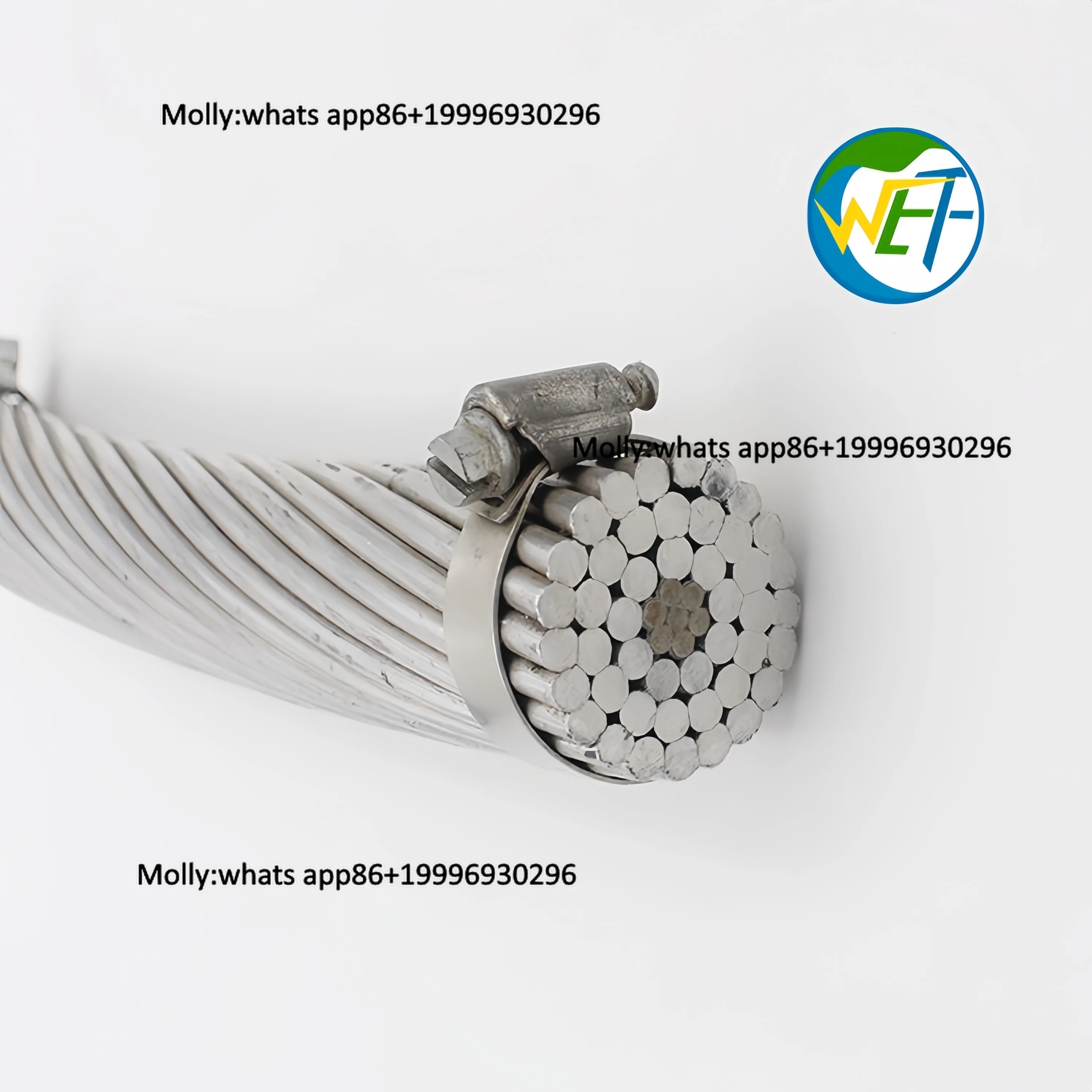 Flexible ACSR Cable Easy Installation Steel Reinforced Aluminum