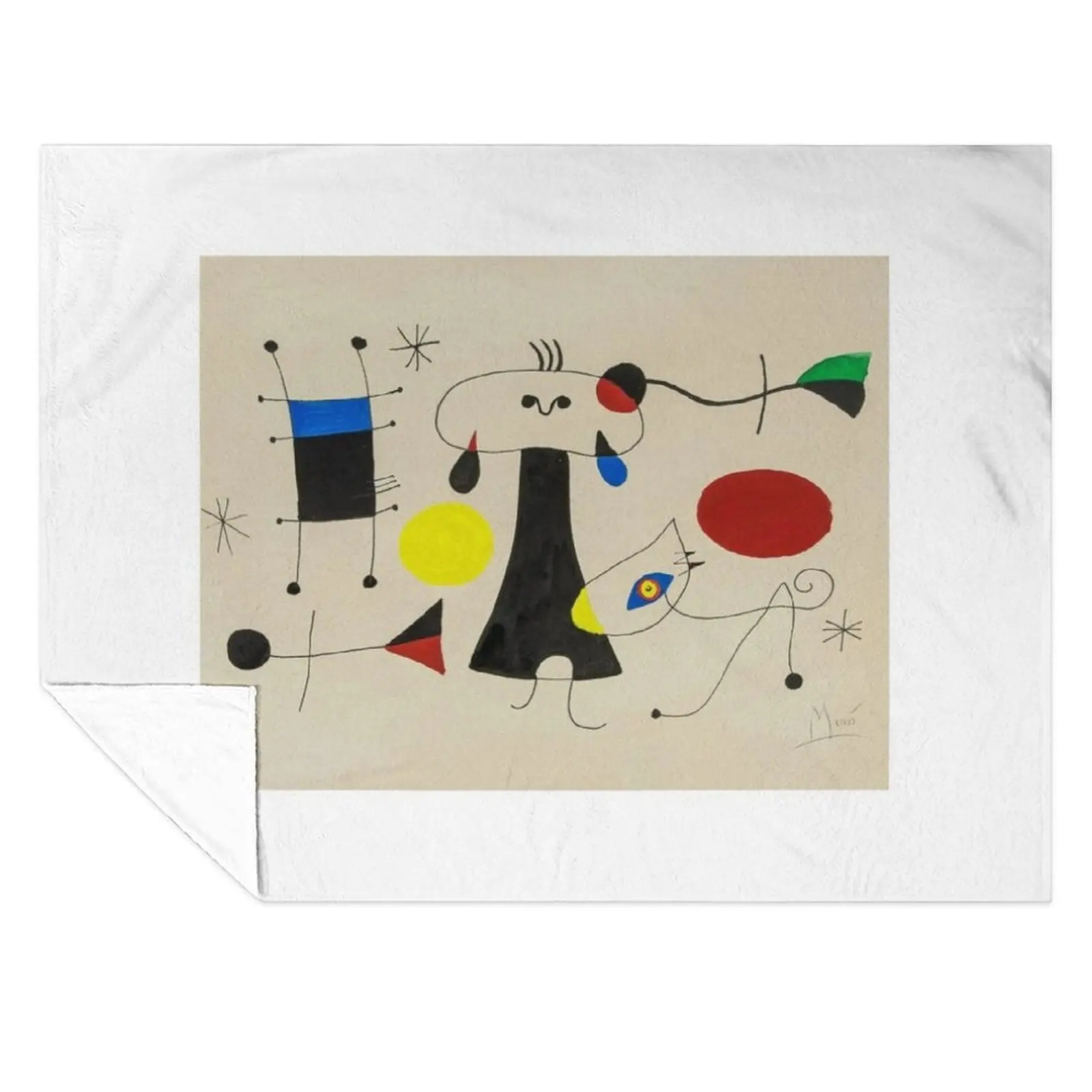 

Joan miro artwork joan miro paintings joan miró miro dessin Throw Blanket Nap Bed Fashionable Large Luxury Throw Blankets