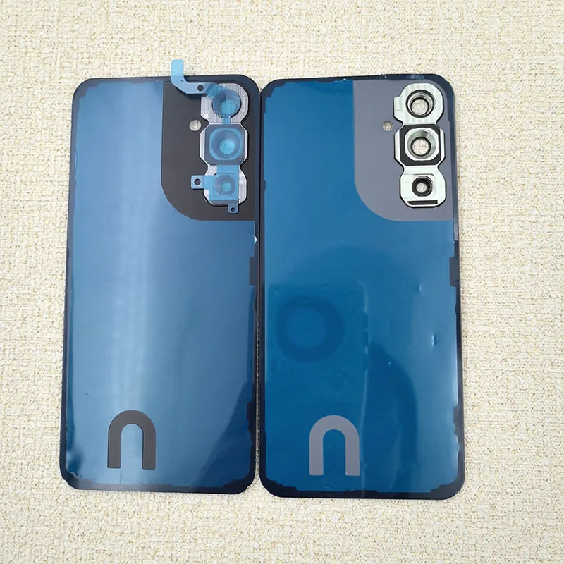 Vidrio Trasero Original para Samsung Galaxy A54 A 54 5G A546U Cubierta de Batería Carcasa Trasera Panel de Reparación y Marco de Lente de Cámara 4