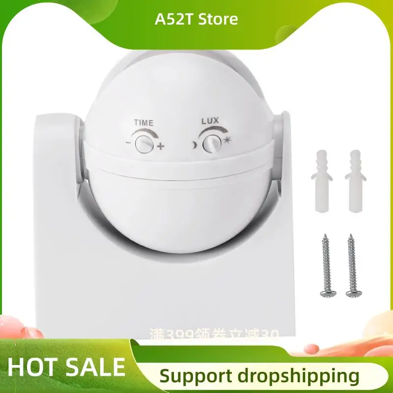 

A52T 5X 110 В-240 В открытый IP44 180 градусов 50/60 Гц безопасности Pir датчик движения детектор переключатель инфракрасный