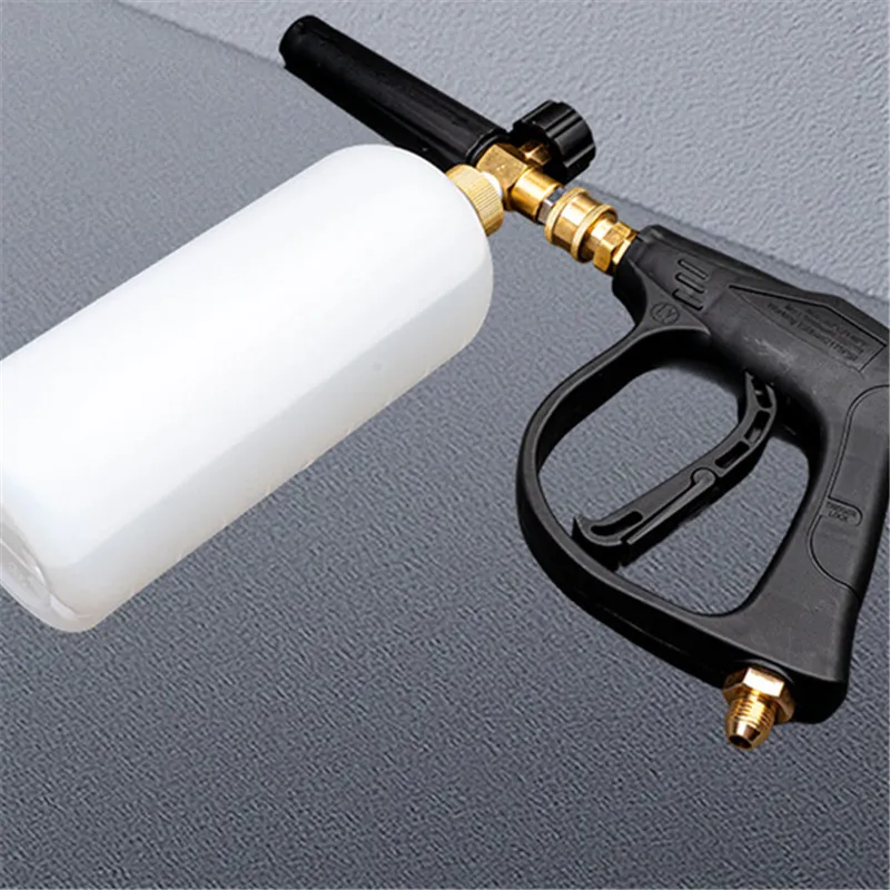 

1/4" Quick Release M22-15mm Snow Foam Gun - Efficient And Quick Car Wash Tool High Pressure Water Gun for Car Cleaning