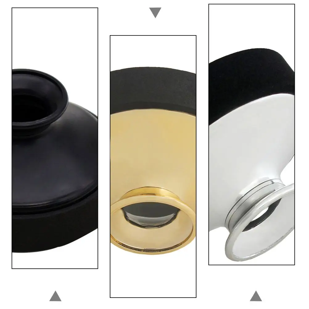 

3pcs Saxophone Mute Round Practice Noise Dampener for Alto Sax Lightweight Durable Musical Instrument Accessories