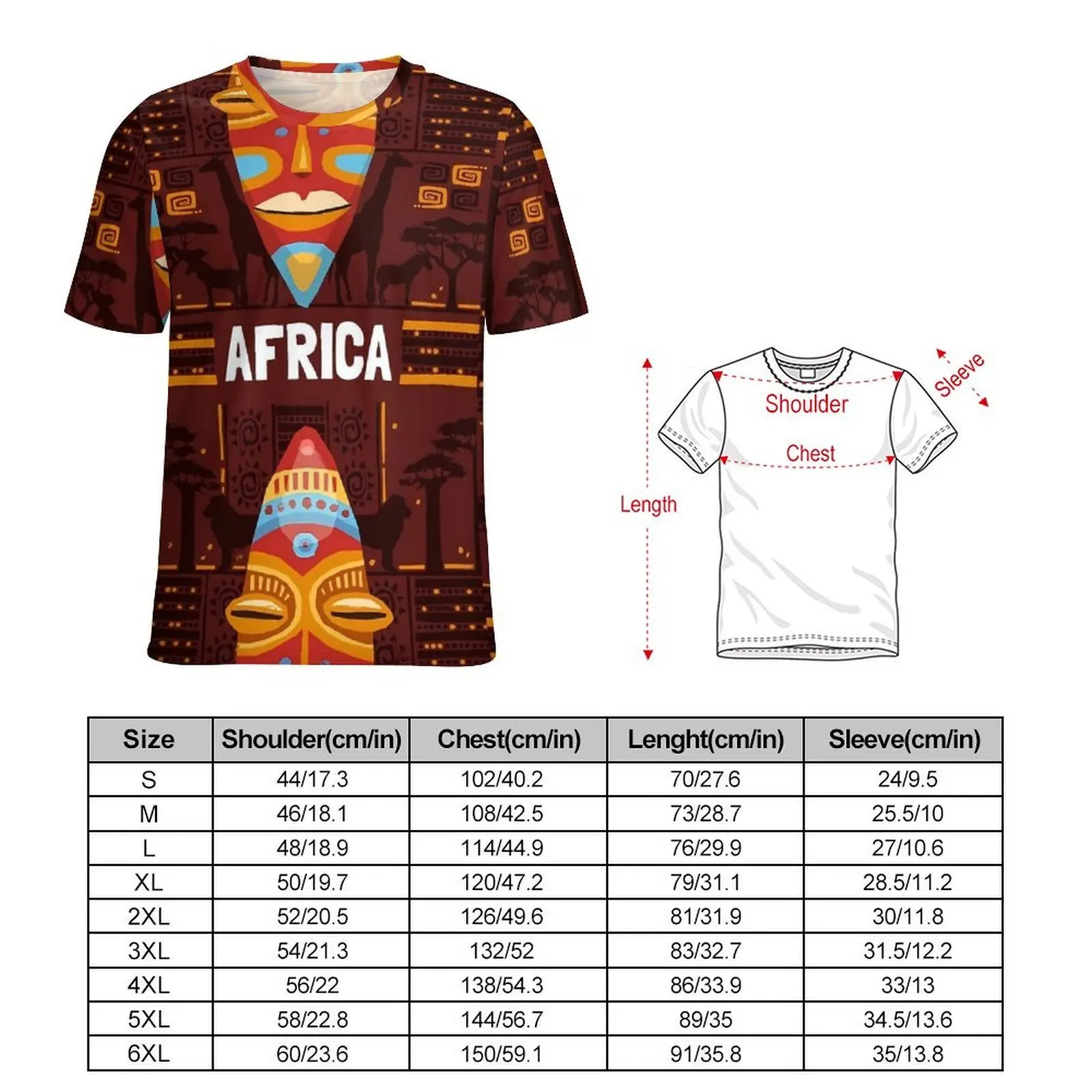 Oversized T Shirt Summer Dashiki T-Shirts Vintage African Print Awesome Round Neck Tshirt Male Fashion Custom Clothing