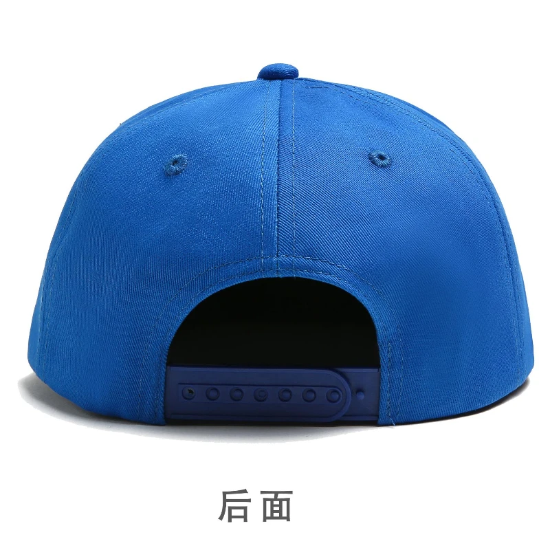 Custom 5-piece Hip hop Flat Brim Hat Printed Logo Baseball Cap for Men Women Snapback Hats Female Travel Hat Wholesale Gorros