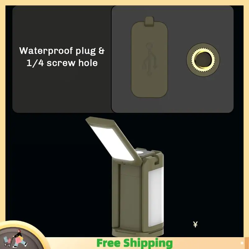 

X08A Folding Camping Lantern Rechargeable, 14000Mah LED Light For Tent Outdoor, IPX5 Waterproof, 6000LM Camping Lights