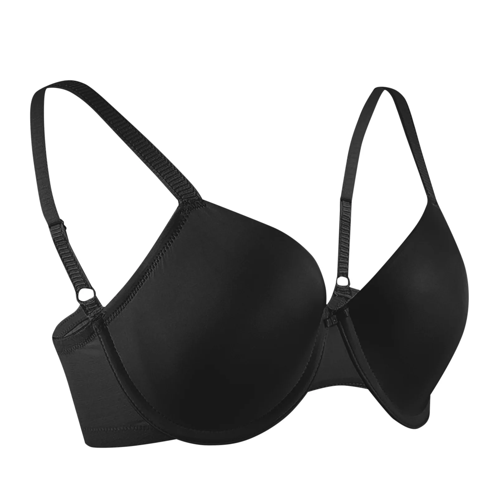 Plus Size Seamless Bowknot Bra for Women Non-Padded Full Coverage Underwear Comfortable Summer Fashion Push Up Lingeries