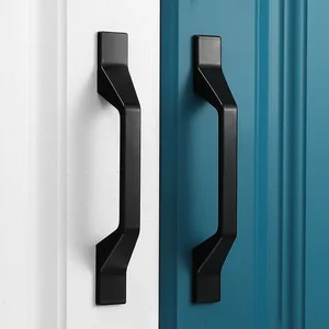 Black straps for furniture, cabinet handles, kitchen handles, drawer pulls to cabinet Main Main Sales Holder Cabinet - №6