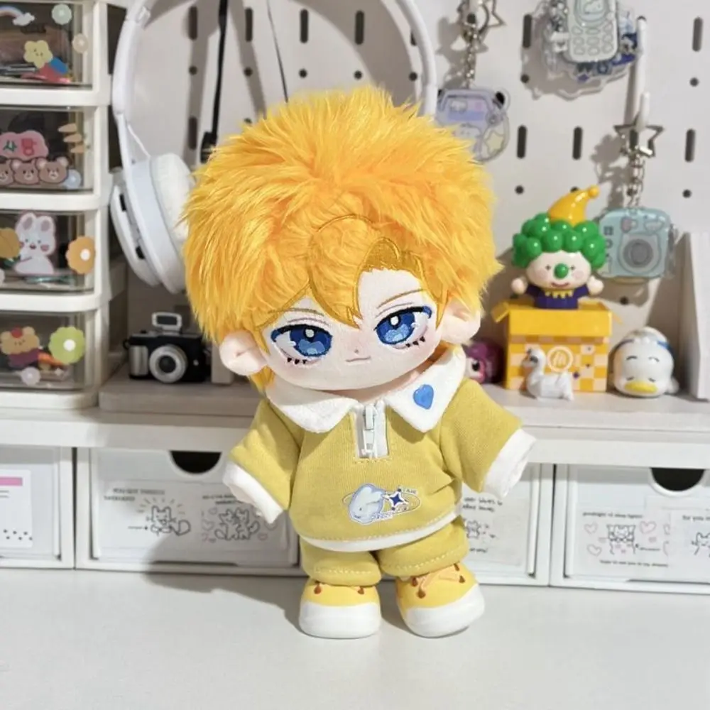 

Dress Up 20cm Cotton Doll's Clothes Suit Fashion Doll Overall Set Multicolor Lovely Star Doll Clothes Cotton Doll Accessories