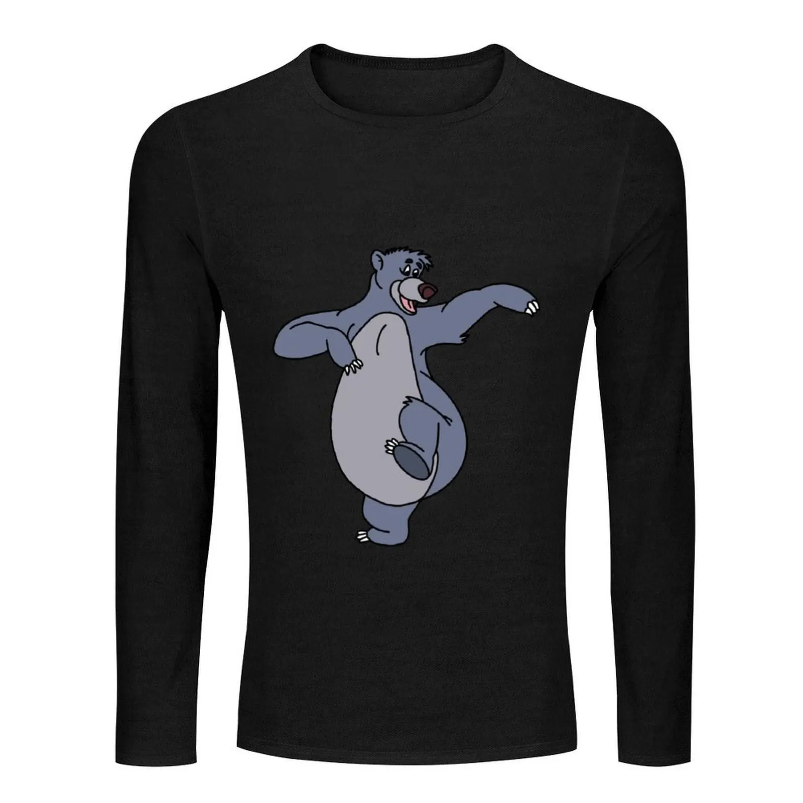 Baloo - Baloo & Mowgli - The Jungle Book Long T-Shirt funny t shirts sports fan t-shirts new edition t shirt t shirts for men