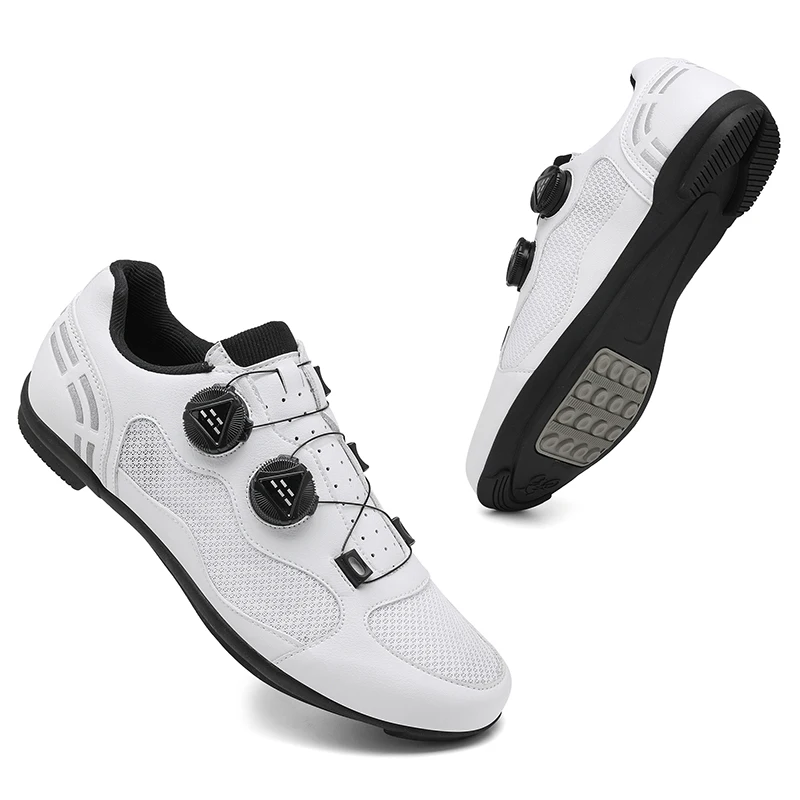 Flat Pedal Bike Shoes Mtb Man Cycle Spd Speed Cycling Sneaker Cleat Shoes Road Bike Light Racing Footwear Mountain Cycling Shoe