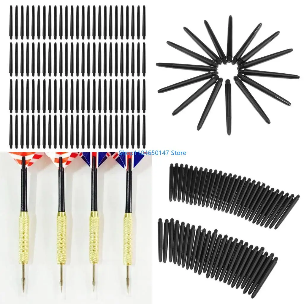 100Pcs/pack Nylon Stems Black Stems Black Plastic Grip