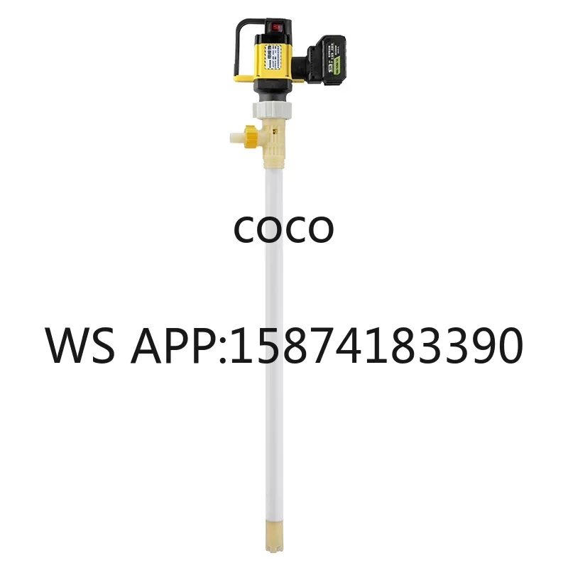 Stainless Steel Food Grade Screw Pump, Electric Oil Barrel Transfer Pump for Honey, Ketchup and Fuel