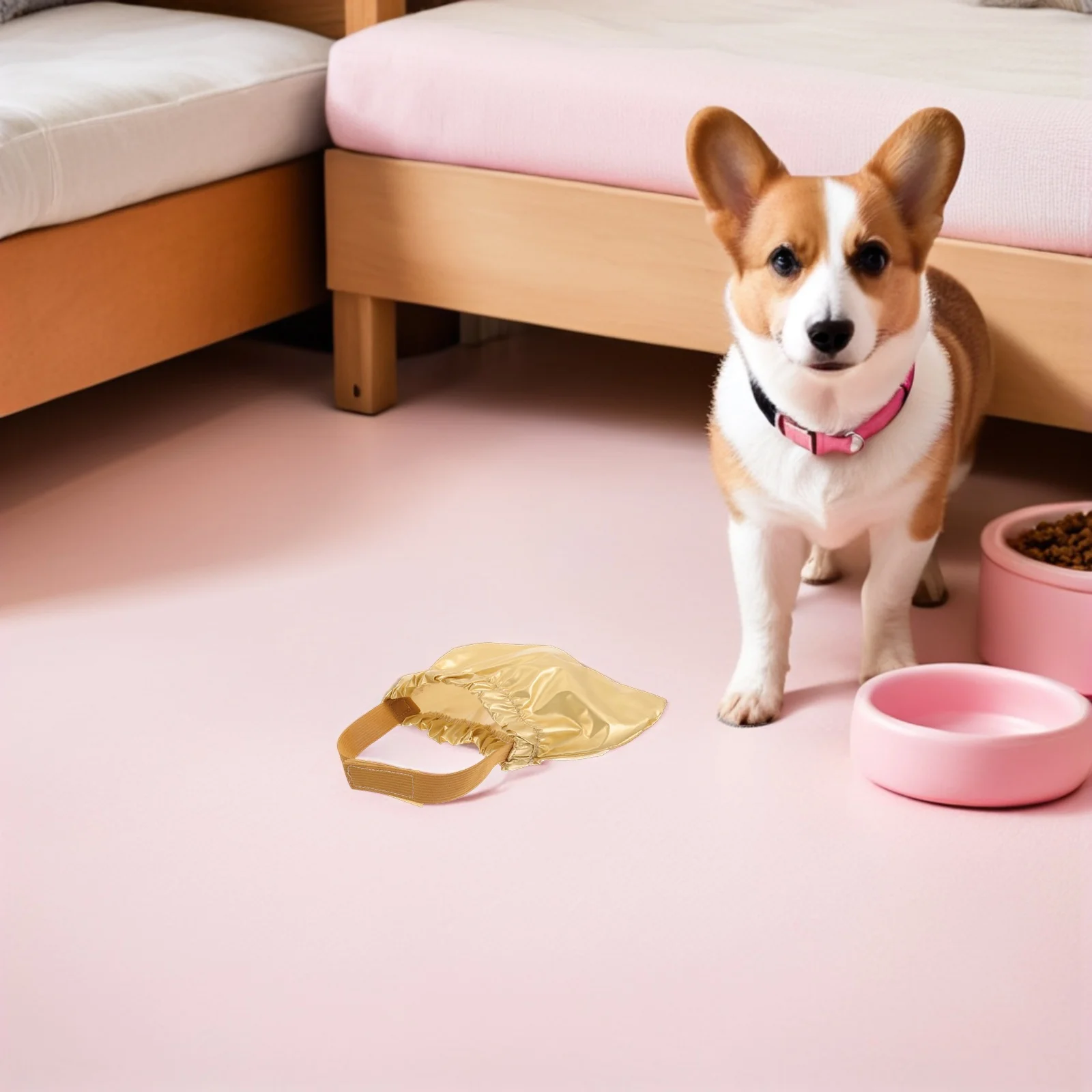 

2Pcs Reusable Pet Shower Hat with Adjustable Strap Dog Cat Bath Cap Ear Cover for Grooming Washing Water Protection