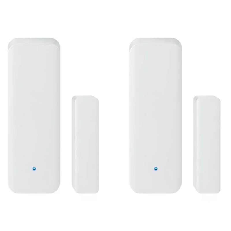 B44C 2X TUYA Zigbee 3.0 Smart Window Door Sensor Zigbee 3.0 Wireless Connection For Smart Echo Hub Smartlife App