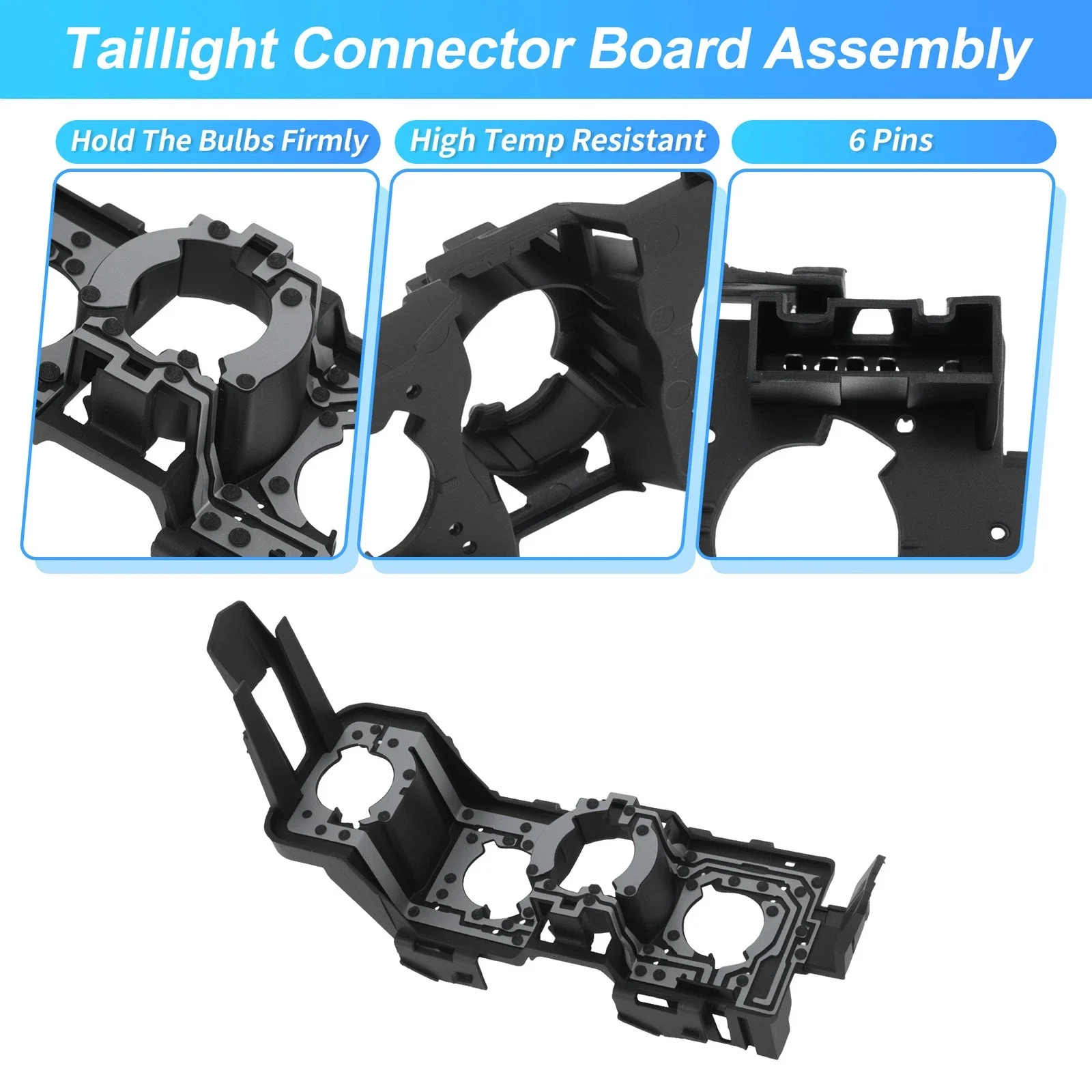 1PCS Car Left /Right Side Tail Light Bulb Holder Carrier Taillight For MINI R56 Hatch R57 Cabrio 2007-2010 PRE-LCI