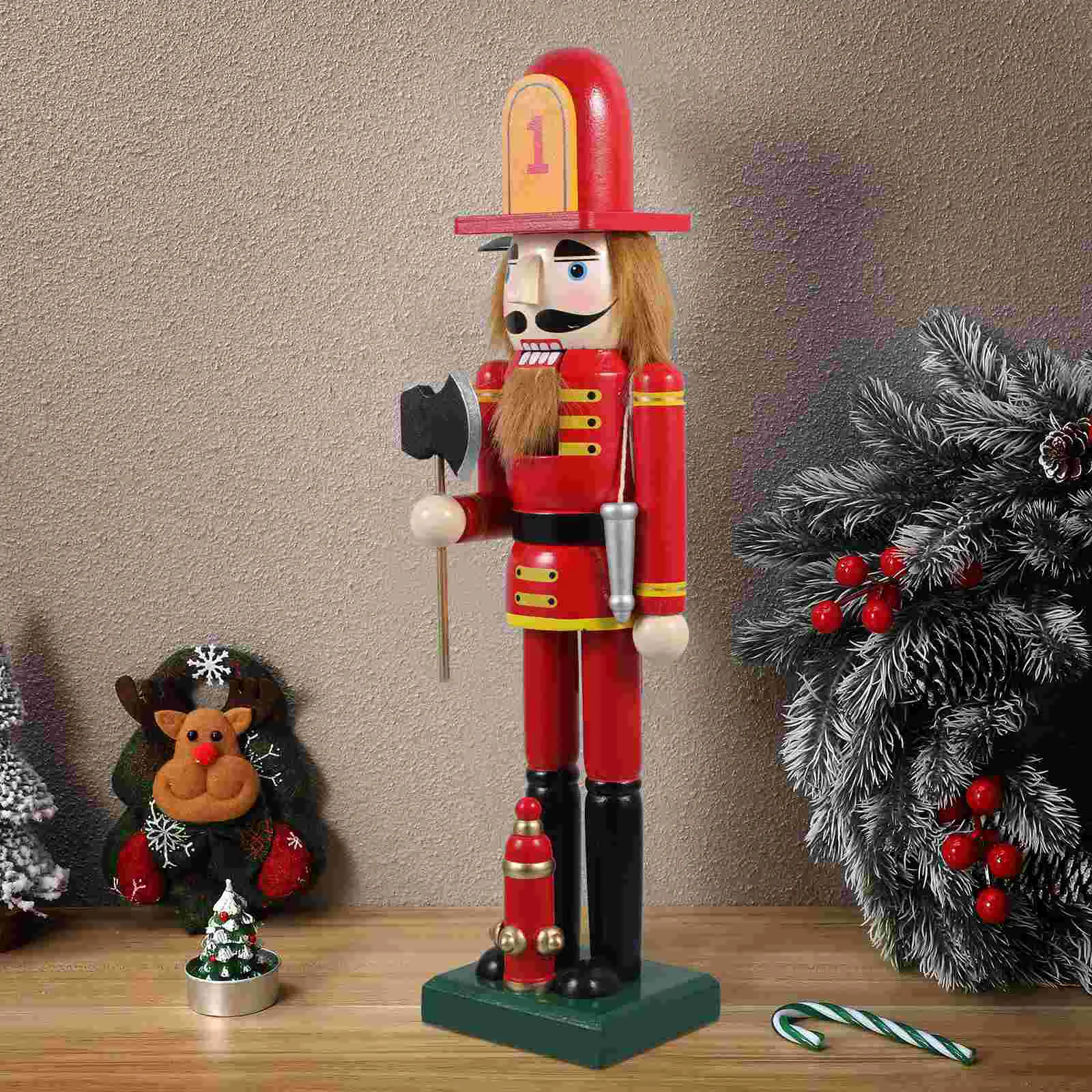 Nutcracker Christmas Decorations Outdoor Walnut Soldier Child Nutcrackers