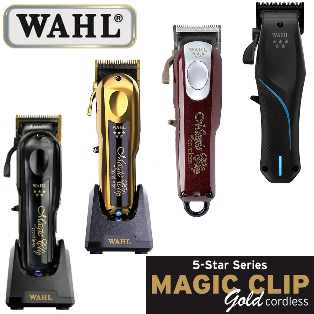 

Professional Wahl Vapor 8148 Magic Clip Senior JRL Barber Combo Cordless Hair Clipper&Hair Trimmer&Foil Shaver For Stylists