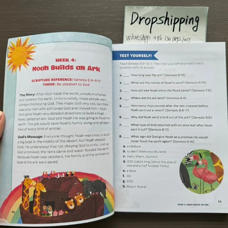 BIBELSTUDIEN-Arbeitsbuch für Kinder