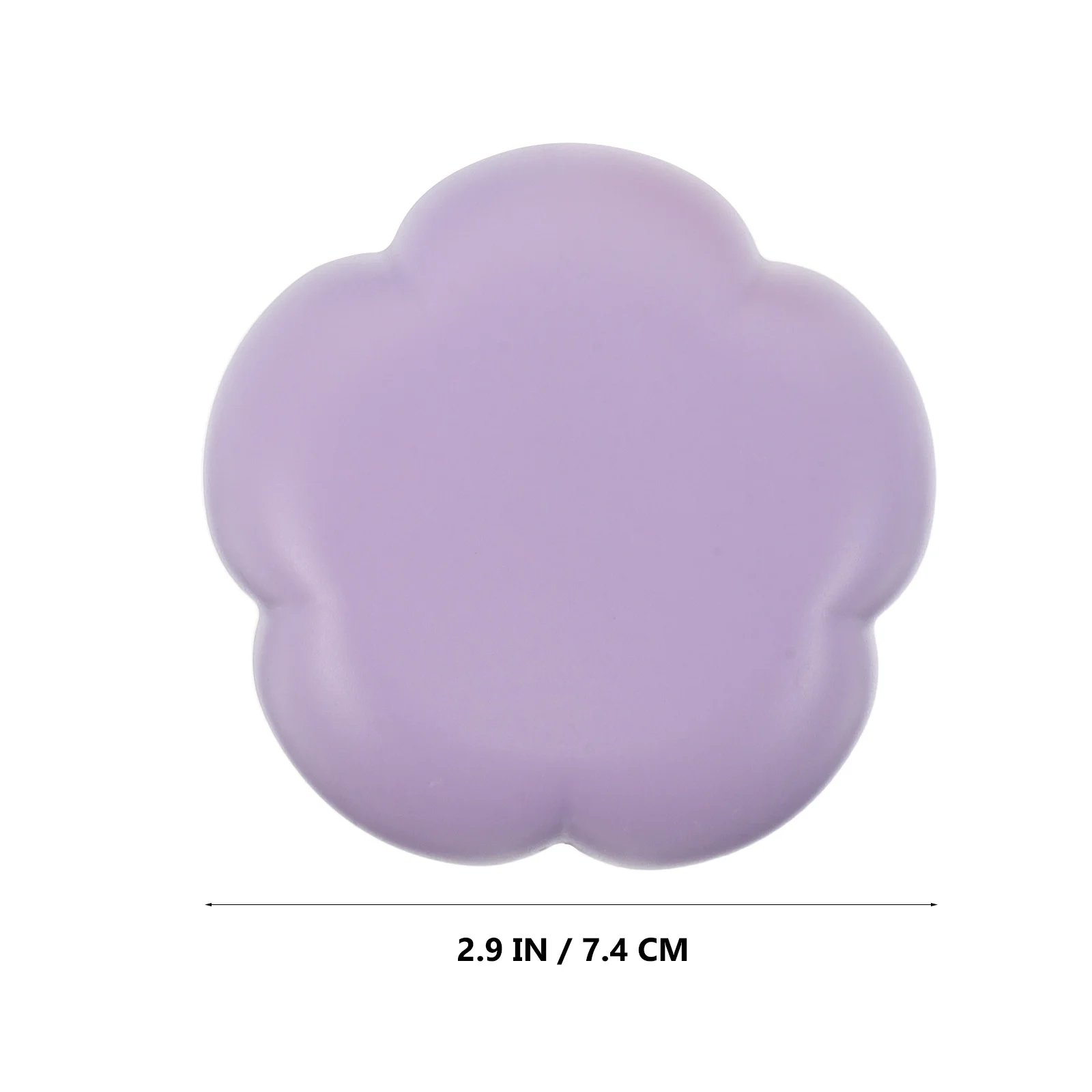 3 pçs pente de massagem com espelho redondo dobrável mini pente-escova de cabelo portátil em forma de flor para desembaraçar o couro cabeludo-viagem compacta