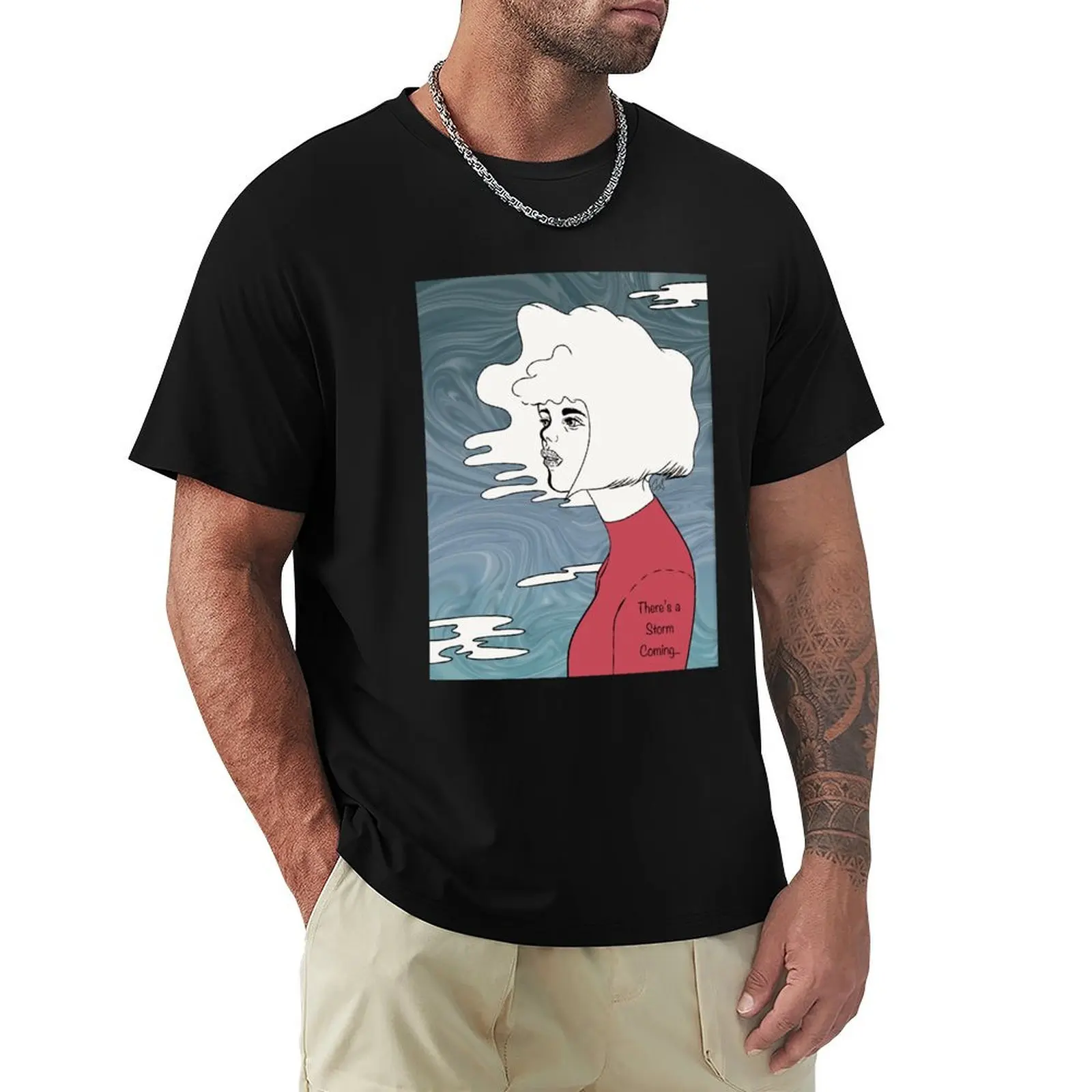 

There’s a storm coming T-Shirt anime t shirts sweat fashion shirts mens graphic t-shirts hip hop