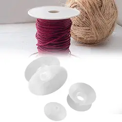 3Pcs Empty Spools Bobbin Spools Thread Sewing Bobbins Sewing Tool for String Embroidery Fishing Line Beading Cross Stitch