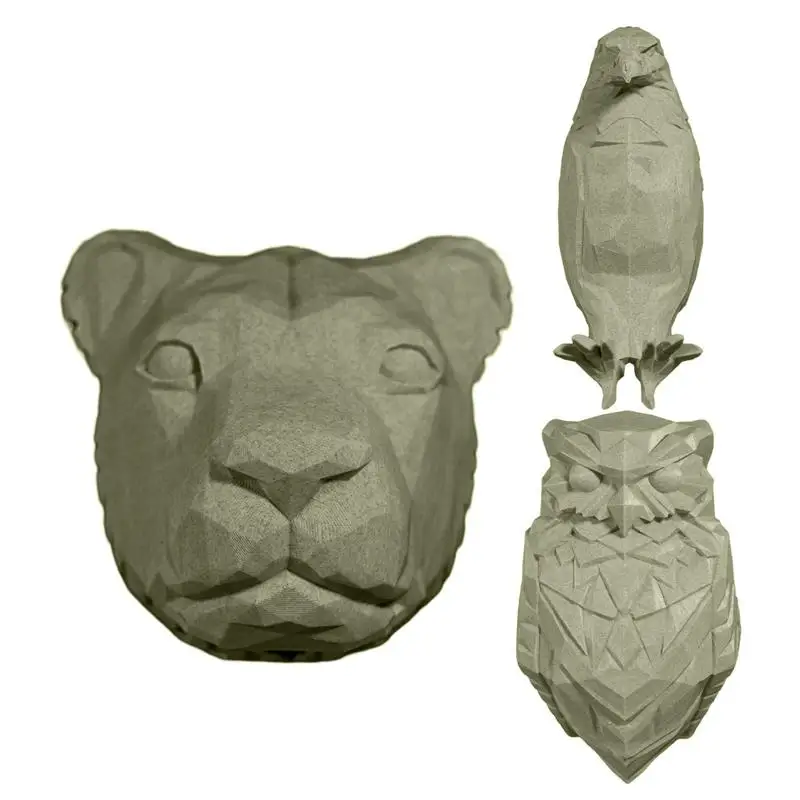 

3D Night Light Stylish Wall Lamp With Vivid Animal Statue LED Night Light For Home Decor Modern Wall Lamp For Living Room