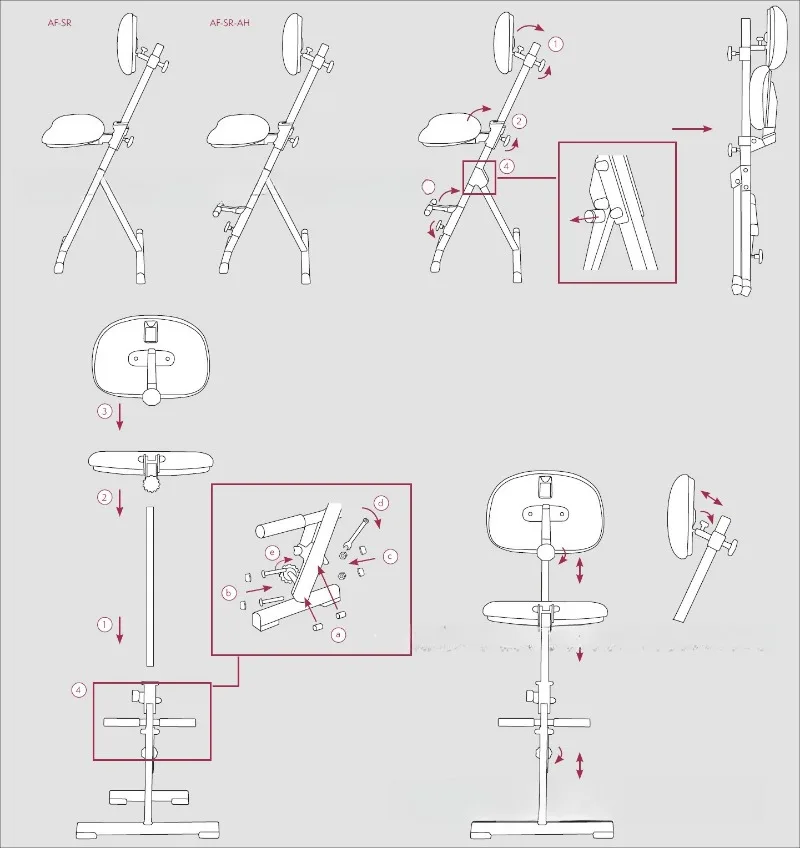 Music chair, symphony orchestra chair, easy to carry, foldable, with pedals