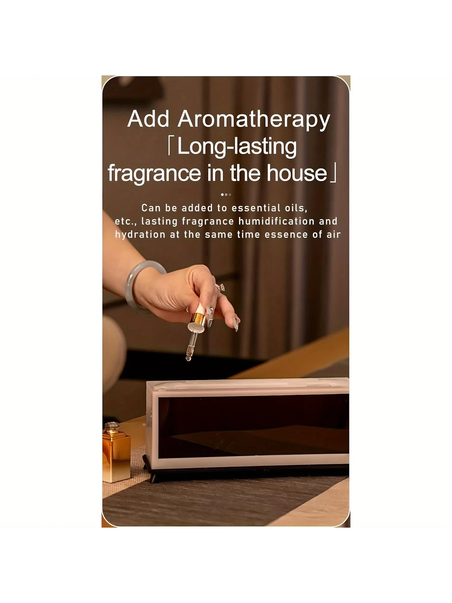 Colorful Flame Humidifier, 7 Colors Variable, Ultra Silent, For Room, Bedroom (No Water Auto Shut-off-150ml)