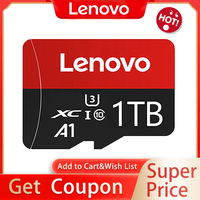 Lenovo 1TB U3 Memory Card 512GB 256GB 128GB 64GB SD Card A1 U3 4K Full HD TF Memory Flash Card 32gb For Phone Computer Tablet