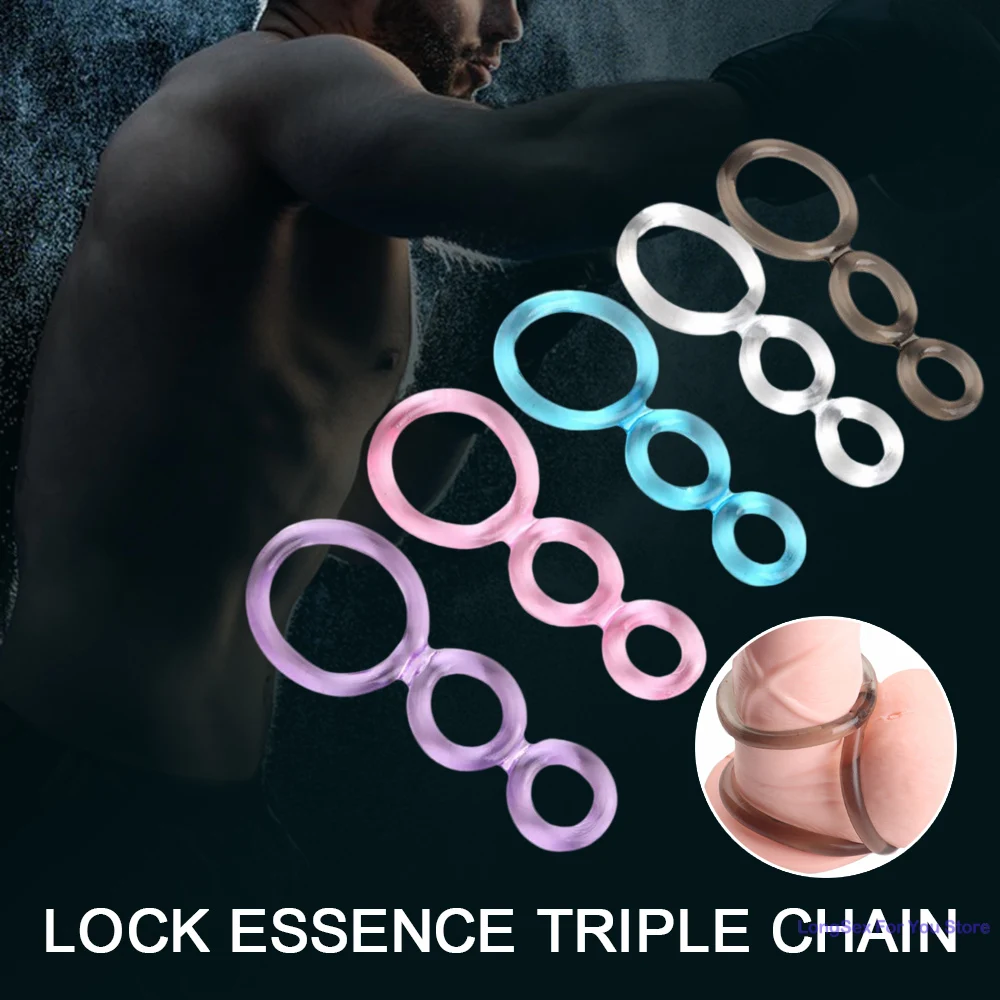 Vertraging Ejaculatie Penis Ring Voor Mannen Sex Toys Cockring Kunstkut Cock Ringen Sex Speeltje Penisvergroting Sperma Lock Ring