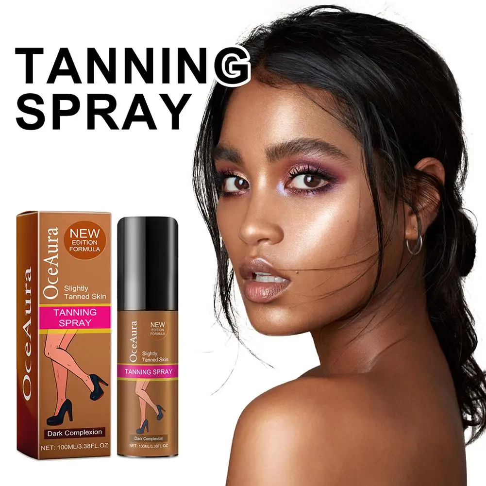 

outdoors Self Spray Tan Natural ning Oil Mousse Gradual Quick Dry Face ning Moisturiser Body 100ml Z1O3