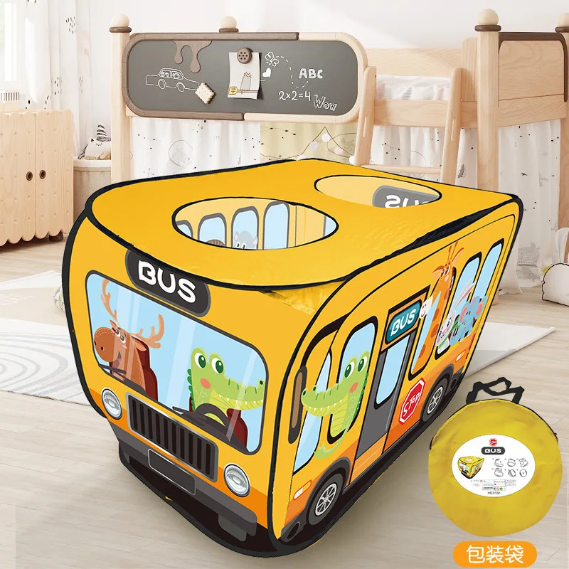 1pcs Children's Tent Game House Indoor and Outdoor No Installation Kindergarten Foldable Family Toy House