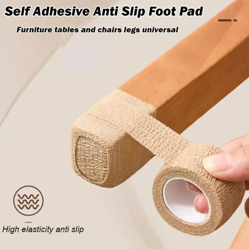 

10PCS Anti-Silent Foot Pads Floor Protection Covers For Tables Chairs Anti Slip Furniture Pad Multifunctional Self-adhesive Tape
