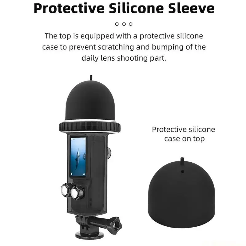 E56B Waterproof Case Diving Housing Case for Pocket 3 Action Camera 40Meters/131ft view 4